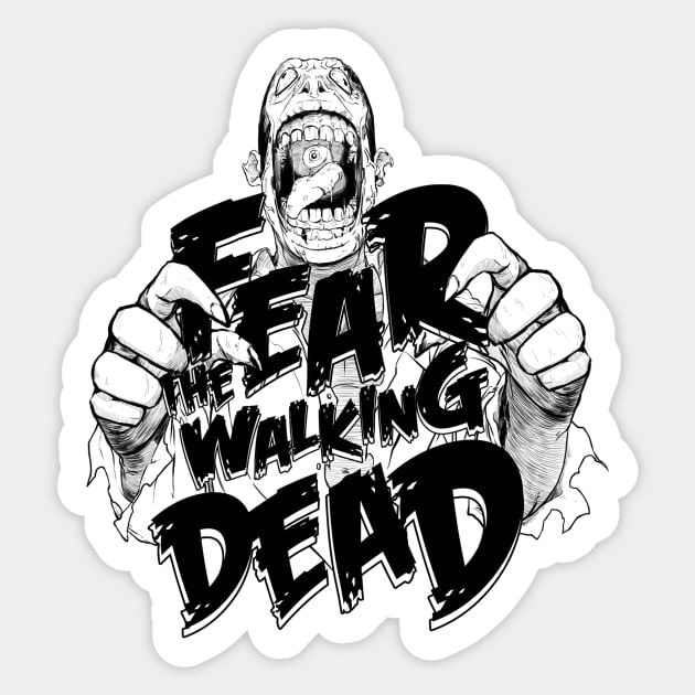 Fear The Walking Dead Sticker by hannan_ishak